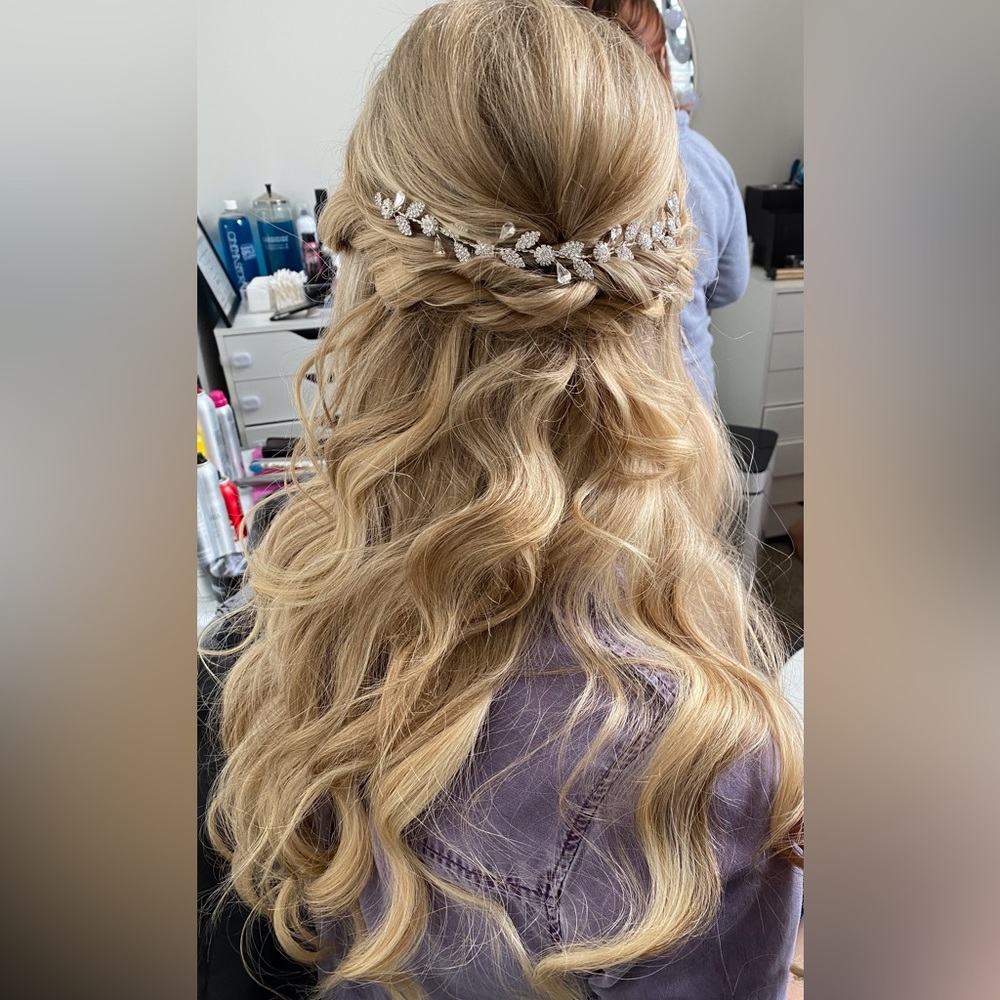 Wedding Bridal Hair Vine Rhinestone accessory